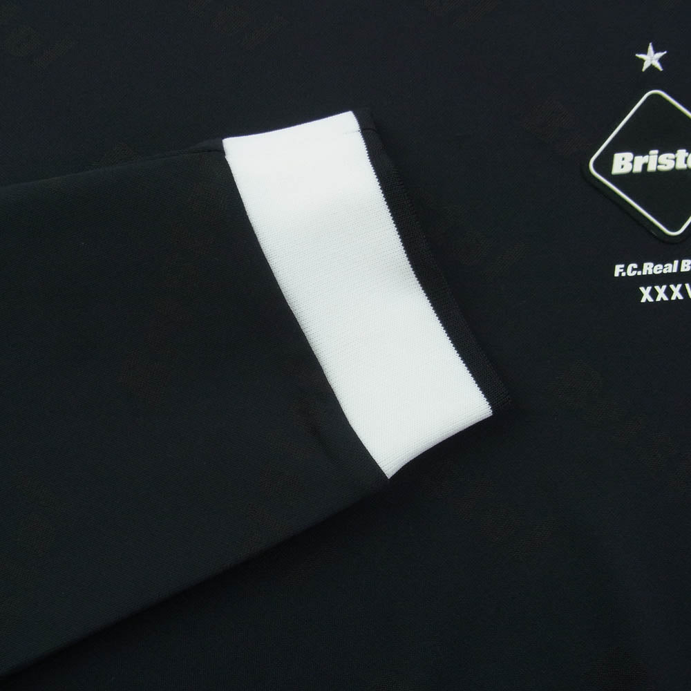 F.C.R.B. エフシーアールビー FCRB-178012 TRAINING TOP L/S トレーニング トップ ロングスリーブ シャツ 長袖 ブラック系 XL【新古品】【未使用】【中古】
