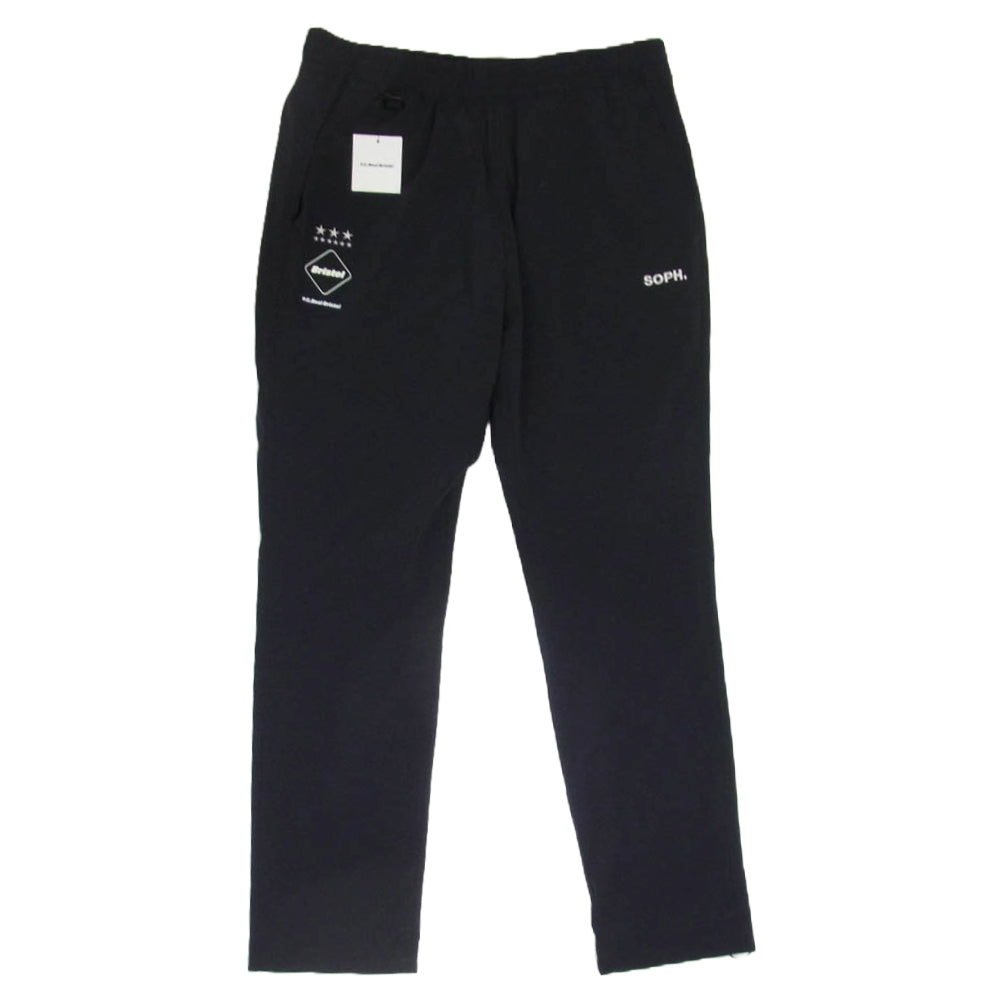 F.C.R.B. エフシーアールビー FCRB-167034 LYCRA EASY PANTS ナイロン イージー パンツ ブラック系 XL【新古品】【未使用】【中古】