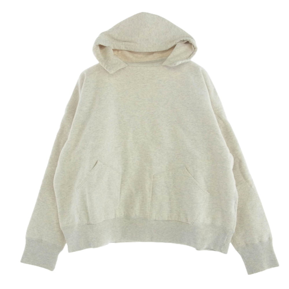 A BATHING APE アベイシングエイプ C-OY3824 90's 後ろ付 ダブルフェイス プルオーバー パーカー グレー系 L【中古】