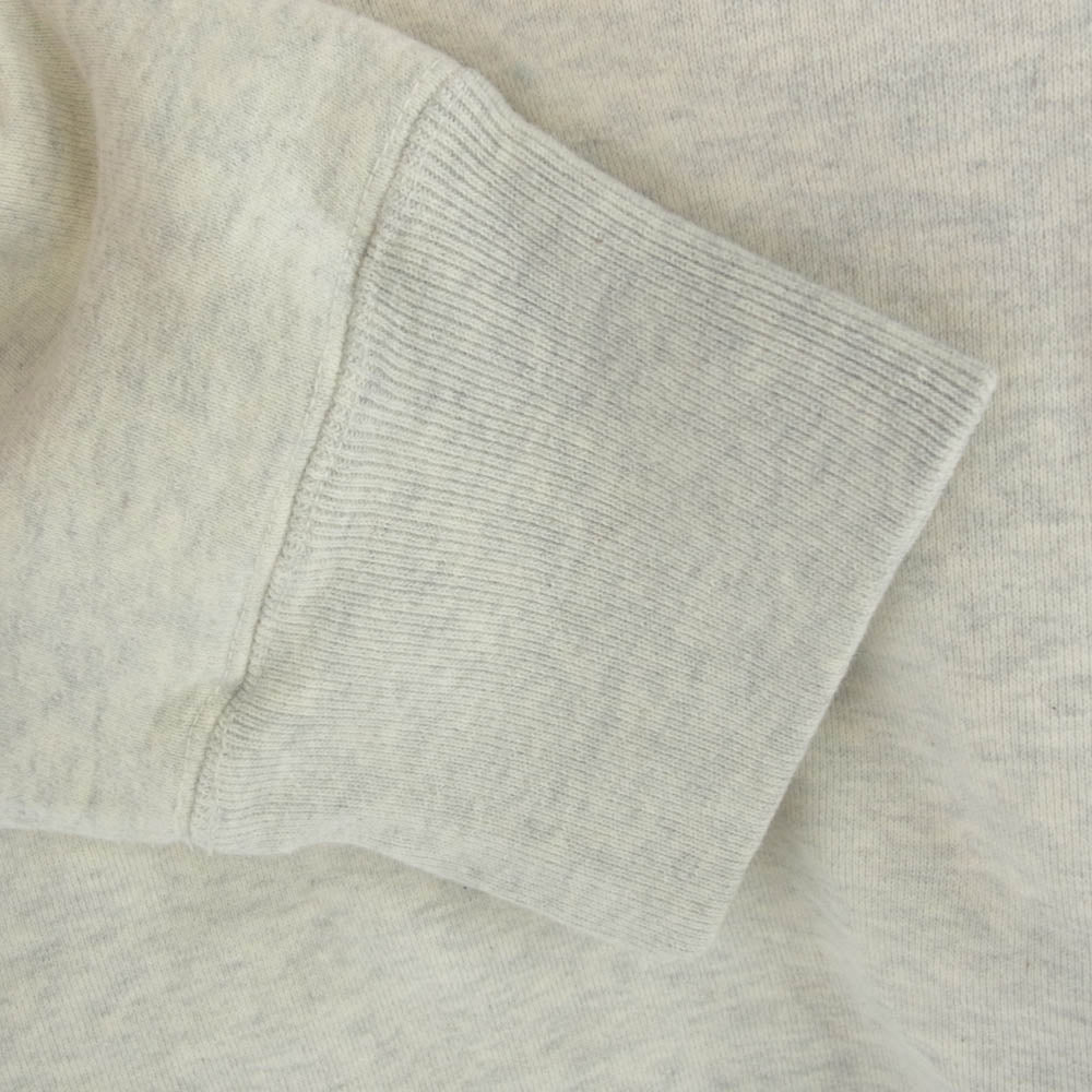 A BATHING APE アベイシングエイプ C-OY3824 90's 後ろ付 ダブルフェイス プルオーバー パーカー グレー系 L【中古】