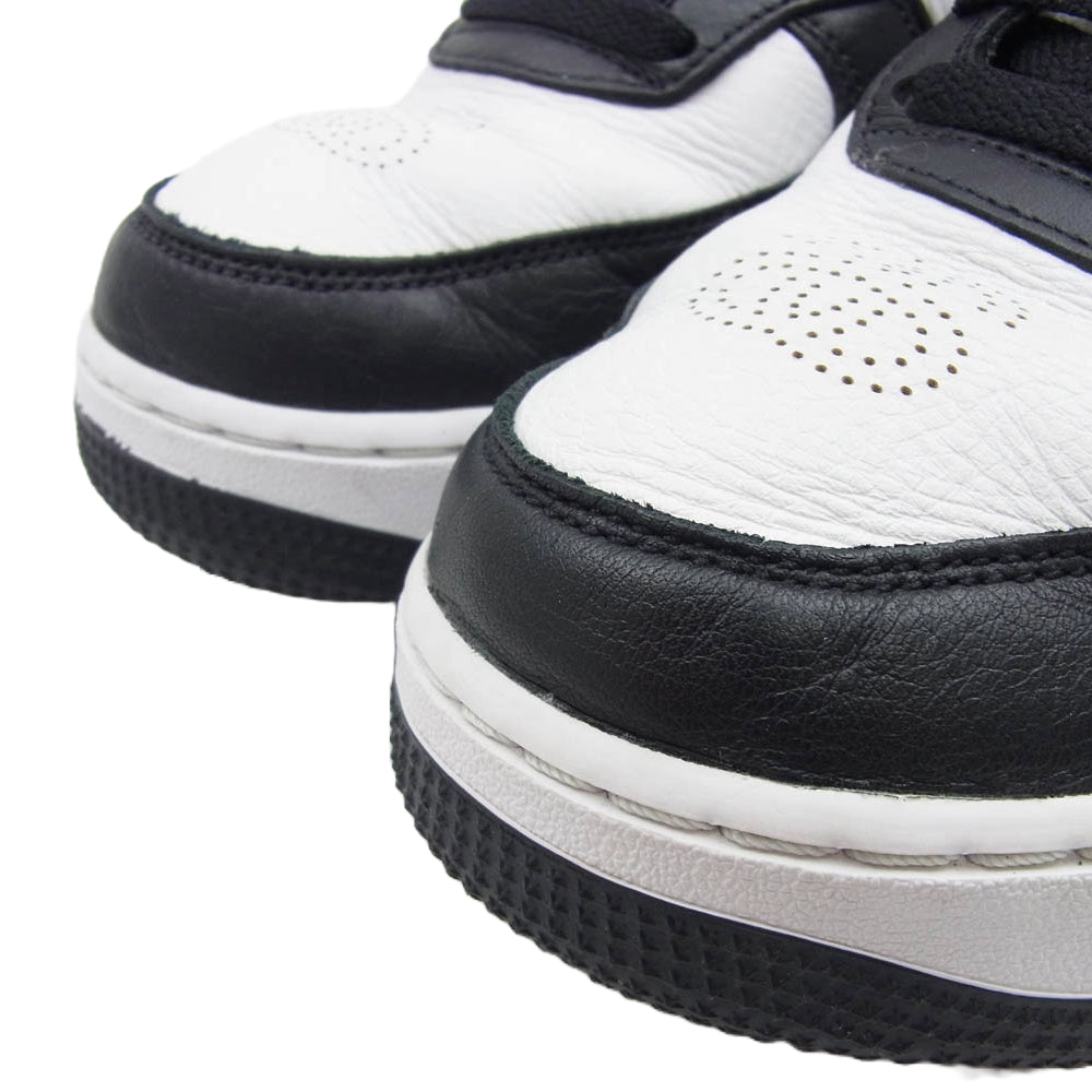NIKE ナイキ DJ7840-002 × Stussy Air Force 1 Mid ステューシー エアフォース1 ミッド ブラック系 ホワイト系 27cm【中古】