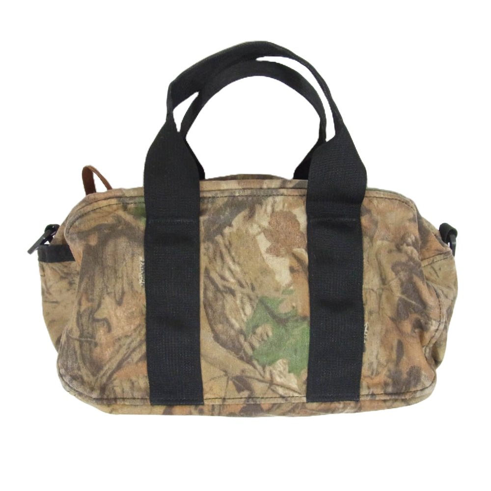 GREGORY グレゴリー 90s 00s USA製 シルバータグ YKK USA ジッパー DUFFLE BAG XS リアルツリーカモ カーキ系【中古】