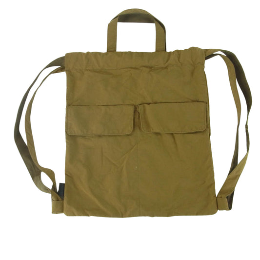 MARGARET HOWELL マーガレットハウエル idea アイデア グレナダ リュック ライトブラウン系【中古】