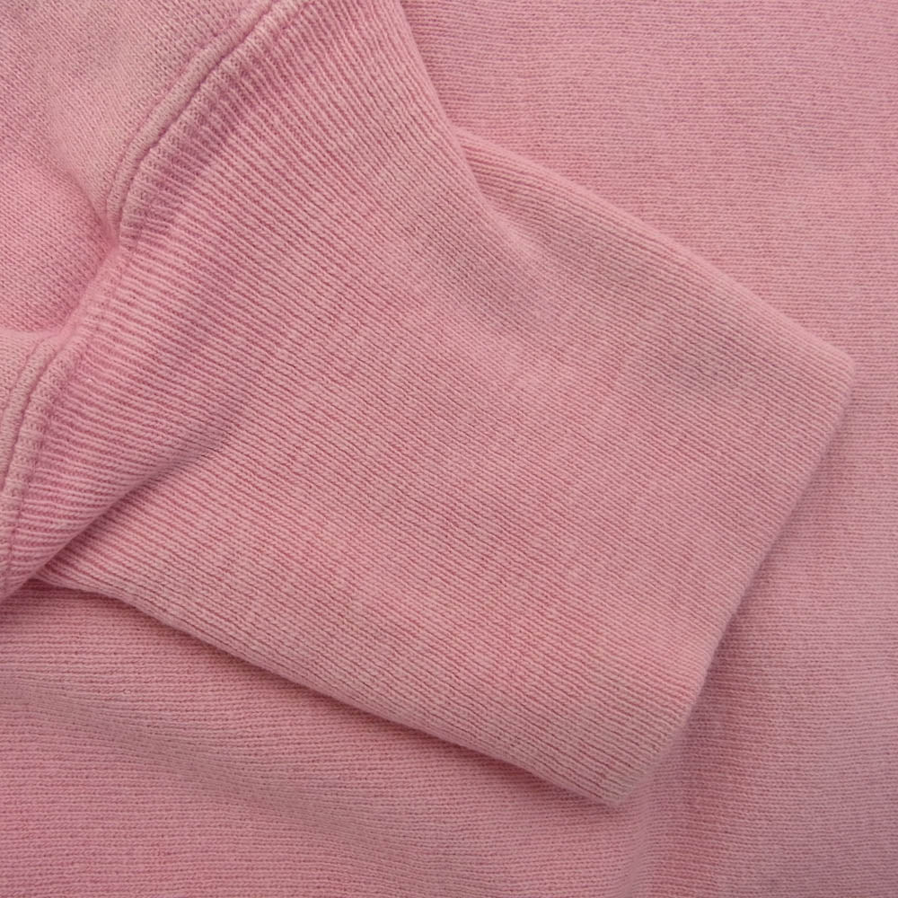 Champion チャンピオン ヴィンテージ 90s 刺繍タグ USA製 リバースウィーブ ピンク系 XL【中古】