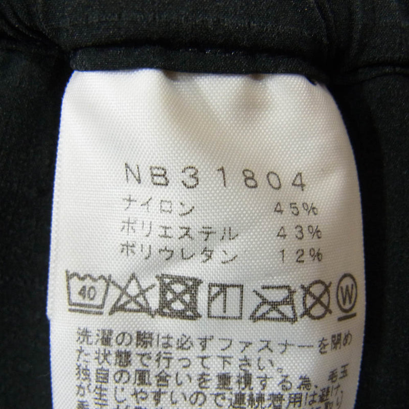 THE NORTH FACE ノースフェイス NB31804 APEX SOFTSHELL PT Z L L Z エイペックス ソフト シェルパンツ ブラック系 L【中古】