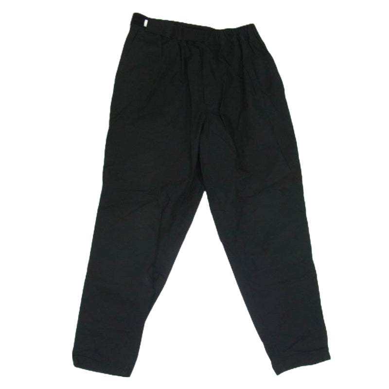 GRAPHPAPER グラフペーパー GM191-40020B TYPEWRITER COOK PANTS タイプライター シェフ パンツ コックパンツ ブラック系 F【中古】