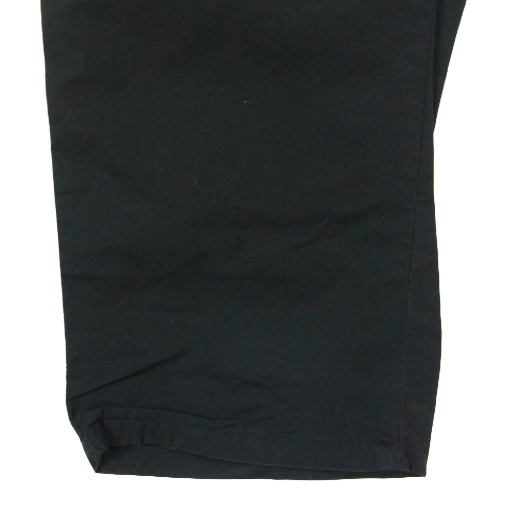 GRAPHPAPER グラフペーパー GM191-40020B TYPEWRITER COOK PANTS タイプライター シェフ パンツ コックパンツ ブラック系 F【中古】