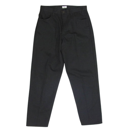 シオタ PTLM-114M スビンコットン ポリエステル ツイル 5P パンツ ネイビー系 5【中古】