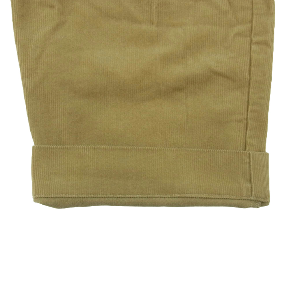 WIND AND SEA ウィンダンシー WDS-XXX-21A-12 GOD SELECTION XXX ゴッドセレクション コーデュロイ ストレート パンツ ブラウン系 M【中古】