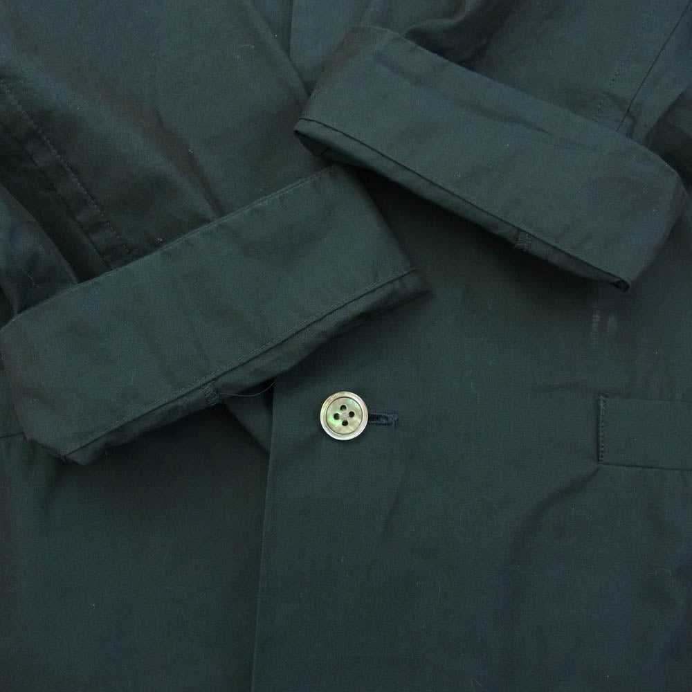 AURALEE オーラリー A7SJ035C FINX SILK CHAMBRAY SHIRTS JACKET フィンクス シルク シャンブレー シャツ ジャケット ブラック系 3【中古】