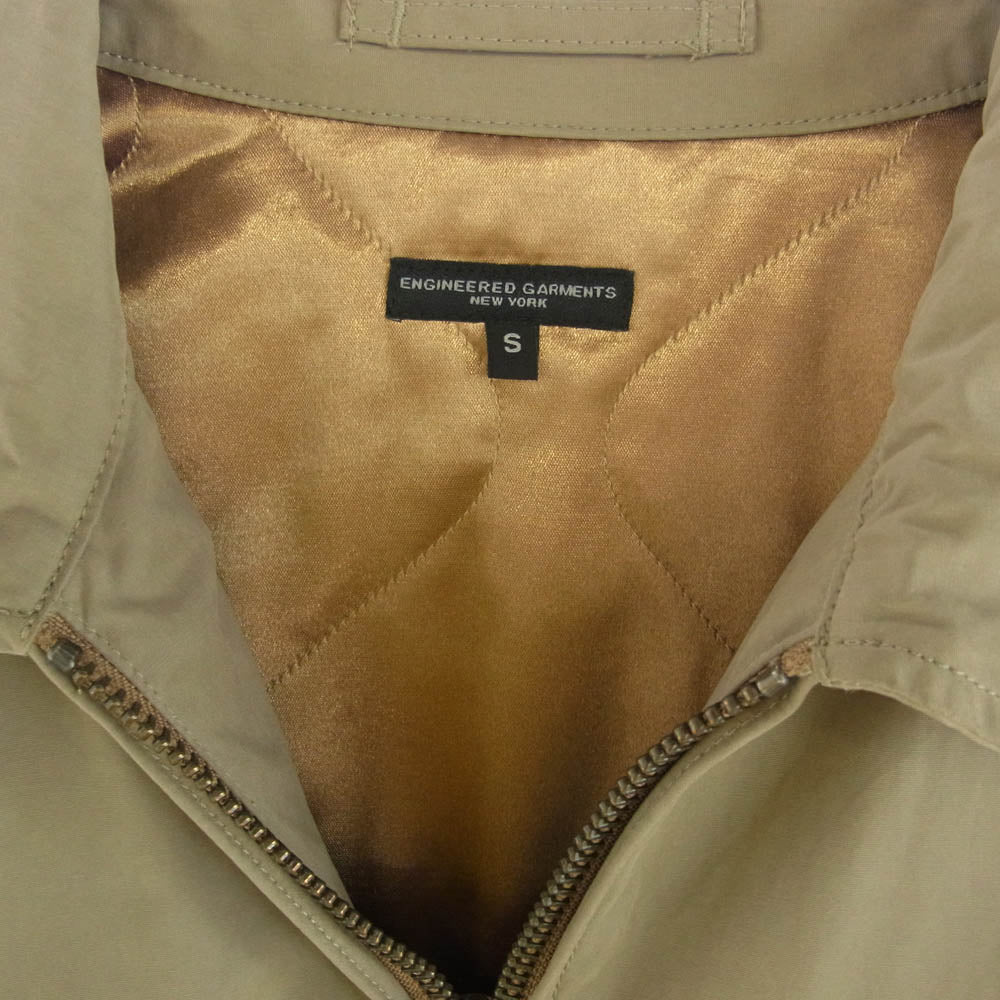 Engineered Garments エンジニアードガーメンツ 23AW G8 ワークジャケット ジップアップ ブルゾン ベージュ系 S【中古】