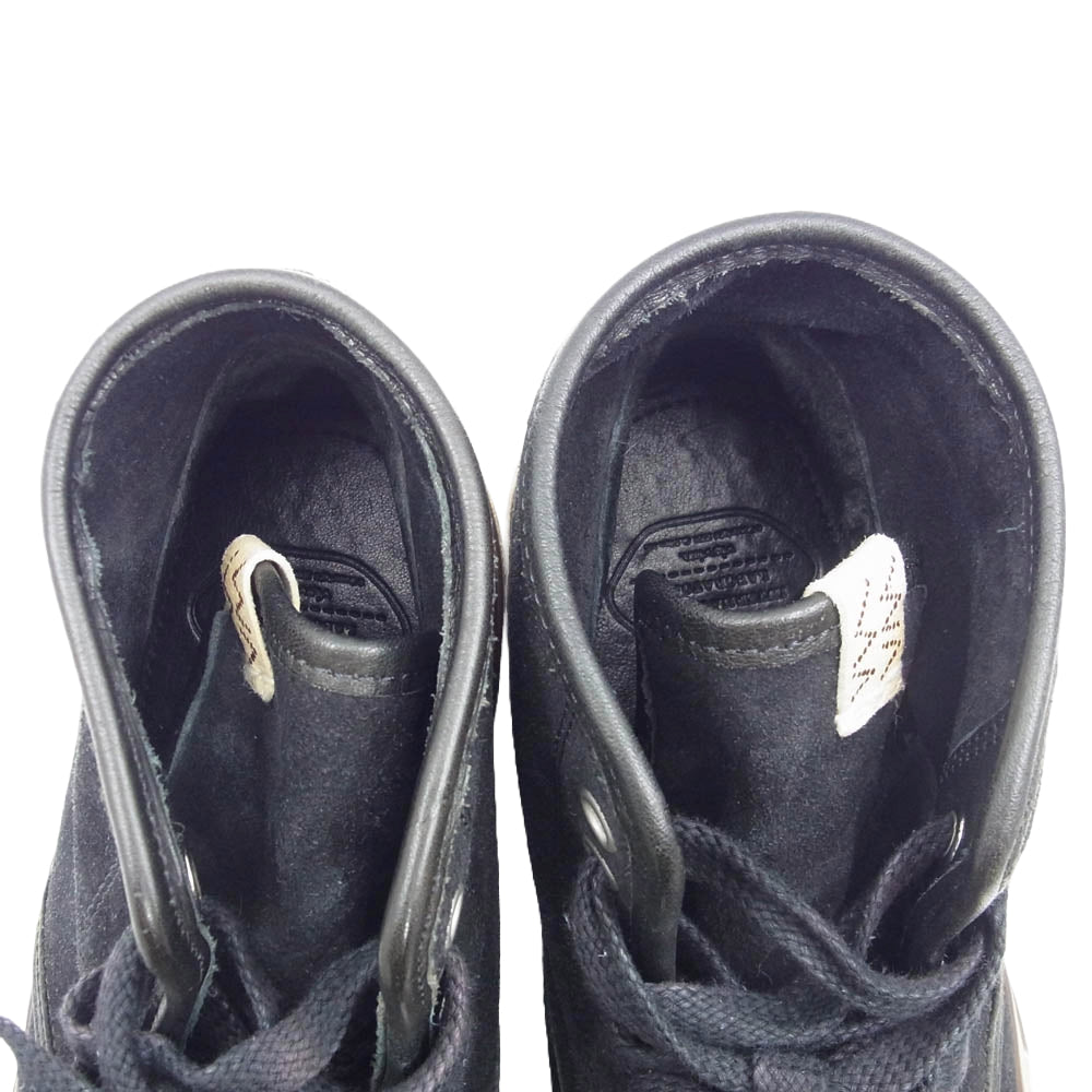 VISVIM ビズビム 122102002006 LISKAMM G．PATTEN-FOLK ハイカット シューズ ブーツ ブラック系 US8【中古】