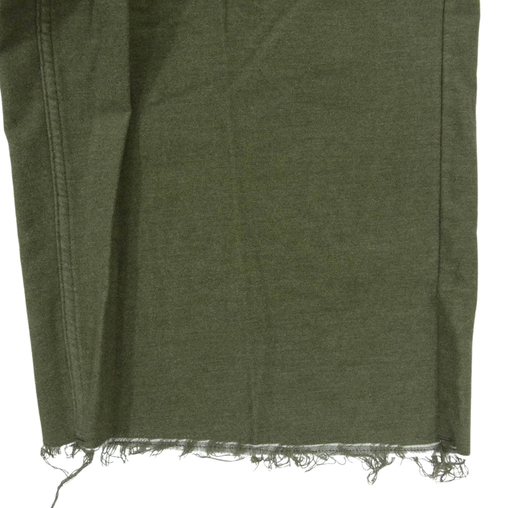 サバイ 20A-031808 TUCK BAGGY タック バギー パンツ カーキ系 M【新古品】【未使用】【中古】