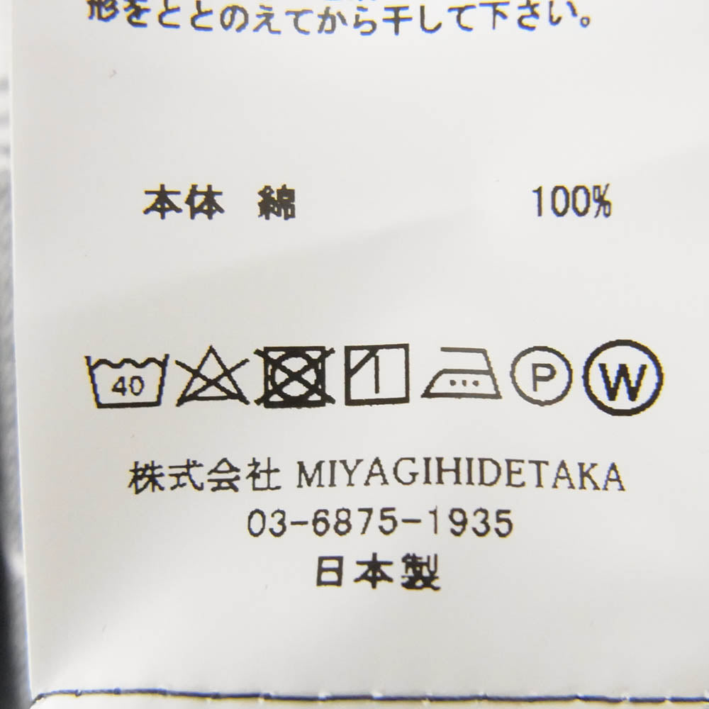 ラフ Rafu001 Standerd shirt スタンダード チェック 長袖 シャツ ブラック系 M【新古品】【未使用】【中古】