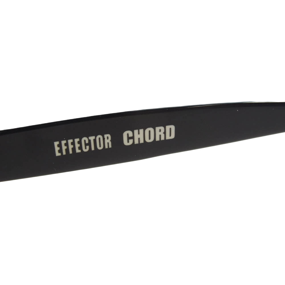 EFFECTOR エフェクター CHORD コード サングラス アイウェア メガネ フレーム：ブラック系【新古品】【未使用】【中古】