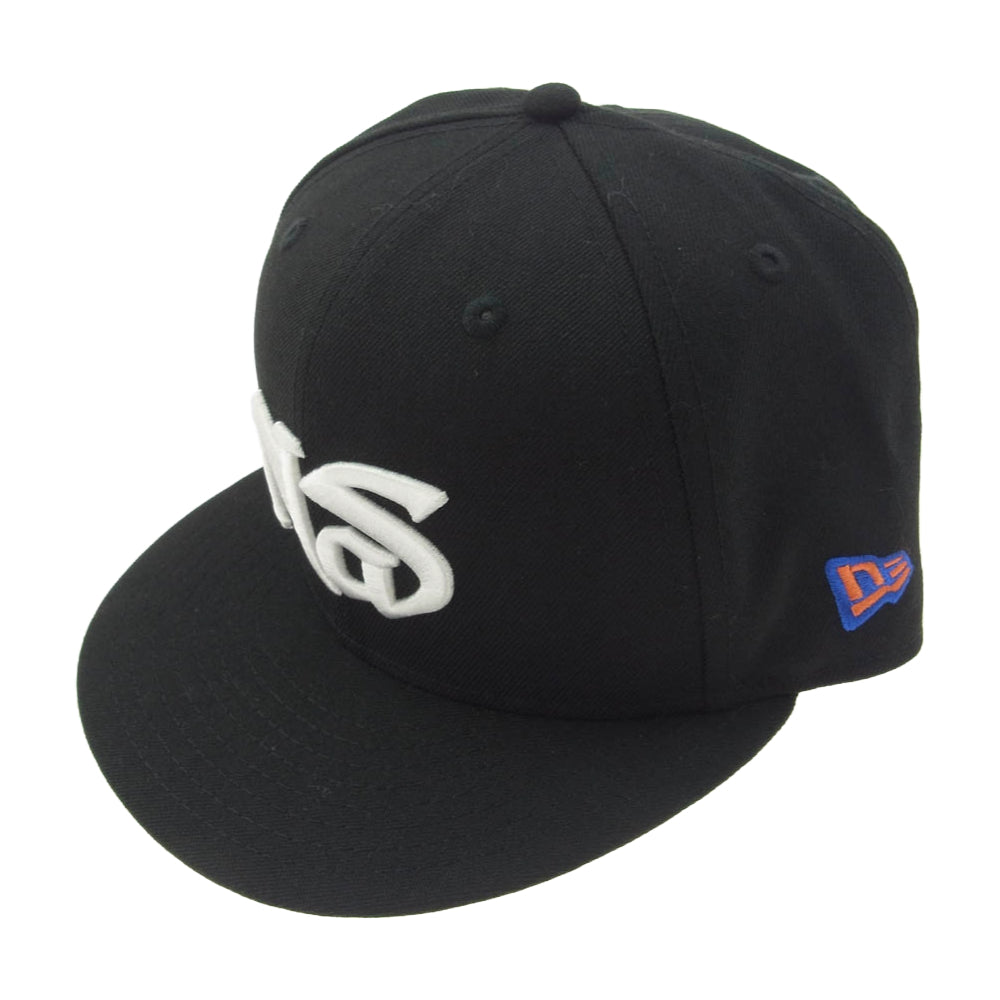 アップルバム 21AW NA2120901 × NAS × NEW ERA ニューエラ キャップ NS ブラック系【極上美品】【中古】