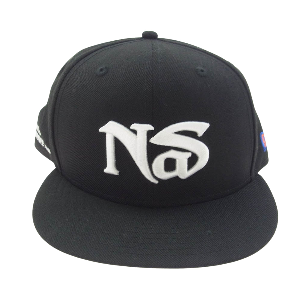アップルバム APPLEBUM 21AW NA2120901 × NAS × NEW ERA ニューエラ キャップ ブラック系【新古品】【未使用】【中古】 アップルバム 21AW NA2120901 × NAS × NEW ERA ニューエラ キャップ NS