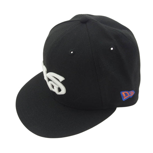 アップルバム 21AW NA2120901 × NAS × NEW ERA ニューエラ キャップ NS ブラック系【極上美品】【中古】