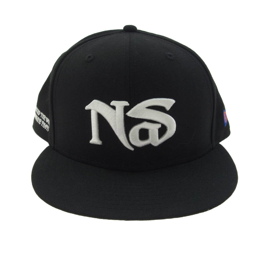 アップルバム 21AW NA2120901 × NAS × NEW ERA ニューエラ キャップ NS ブラック系【極上美品】【中古】