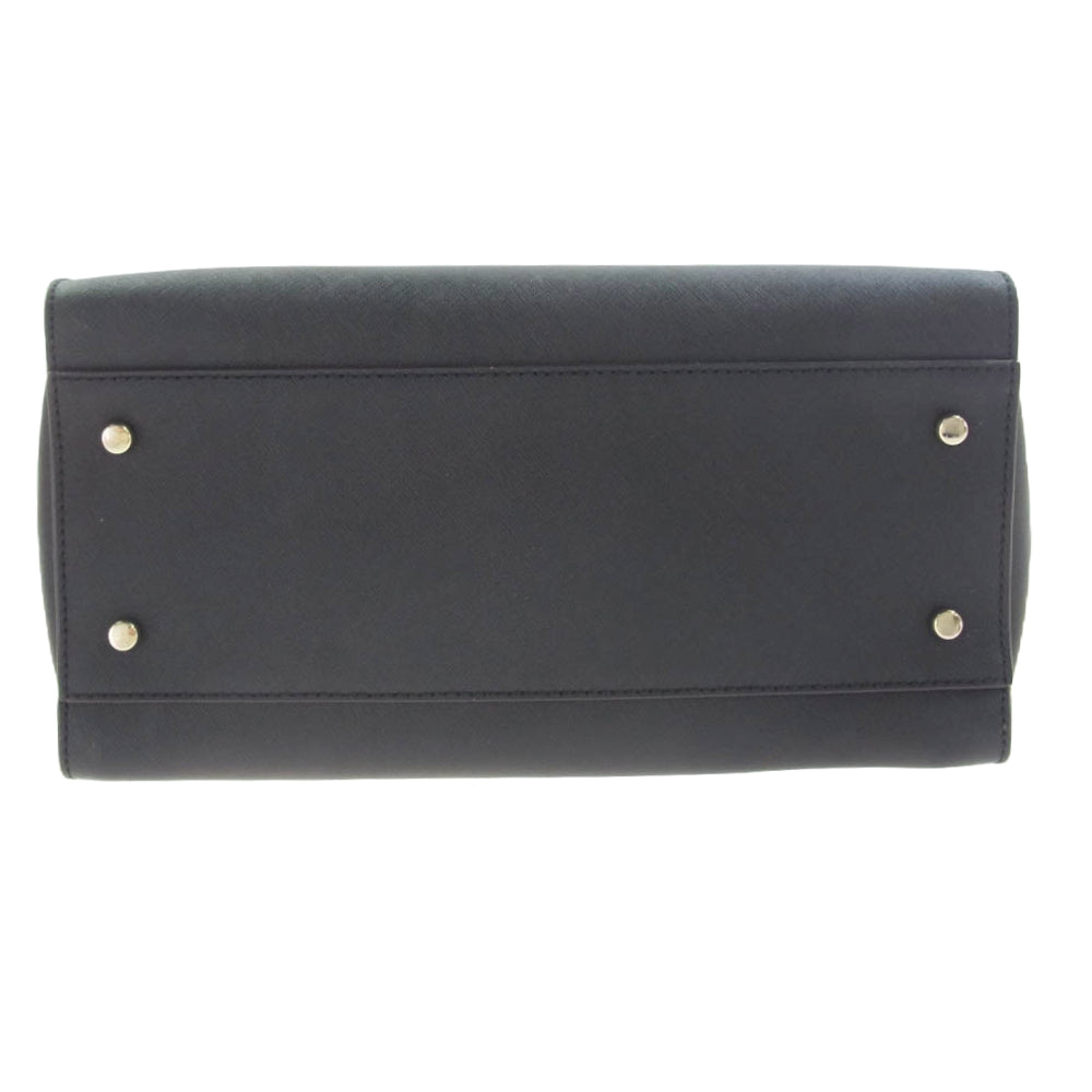 Kate Spade ケイトスペード 2way ショルダー トート バッグ ブラック系【中古】
