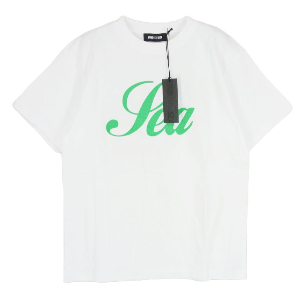 WIND AND SEA ウィンダンシー 24AW WDS-O-TRJ-25-Q1-CS-03 POPUP WDS GLITTER S/S TEE 限定 半袖 ロゴ Ｔシャツ ホワイト系 M【極上美品】【中古】