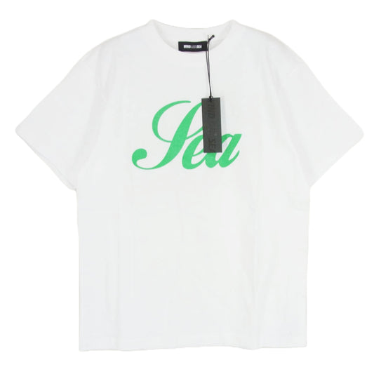WIND AND SEA ウィンダンシー 24AW WDS-O-TRJ-25-Q1-CS-03 POPUP WDS GLITTER S/S TEE 限定 半袖 ロゴ Ｔシャツ ホワイト系 M【極上美品】【中古】