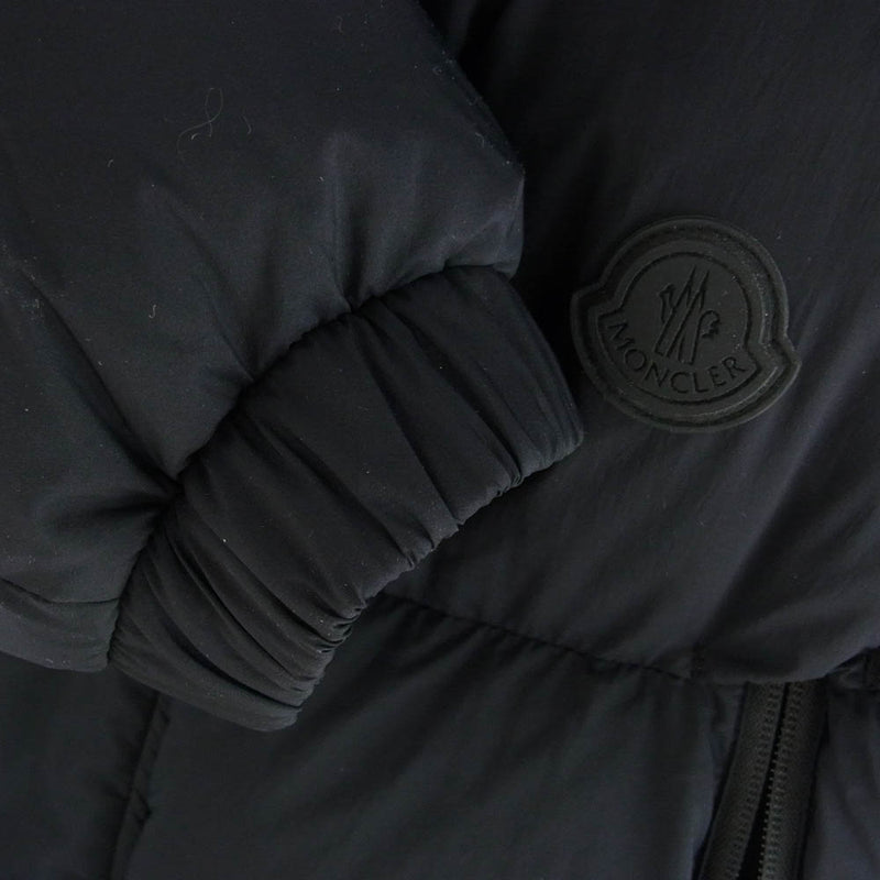 MONCLER モンクレール TIMSIT ティムシット 襟ロゴ ダウン ジャケット ブラック系 3【中古】