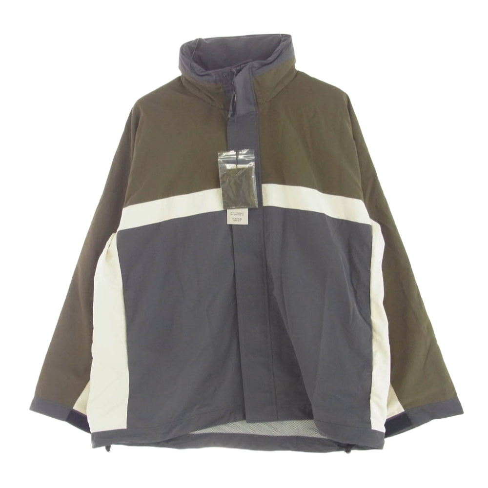LAD MUSICIAN ラッドミュージシャン 23AW 2223-351 MOUNTAIN PARKA ナイロンタッサー 撥水加工 マウンテンパーカー グレー系 カーキ系 44【中古】
