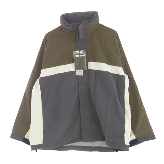 LAD MUSICIAN ラッドミュージシャン 23AW 2223-351 MOUNTAIN PARKA ナイロンタッサー 撥水加工 マウンテンパーカー グレー系 カーキ系 44【中古】