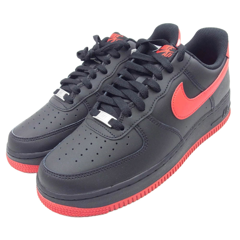 NIKE ナイキ FJ4146-002 Air Force 1 Low Bred エアフォース1 ロー ブレッド スニーカー ブラック系 レッド系 26.5cm【新古品】【未使用】【中古】