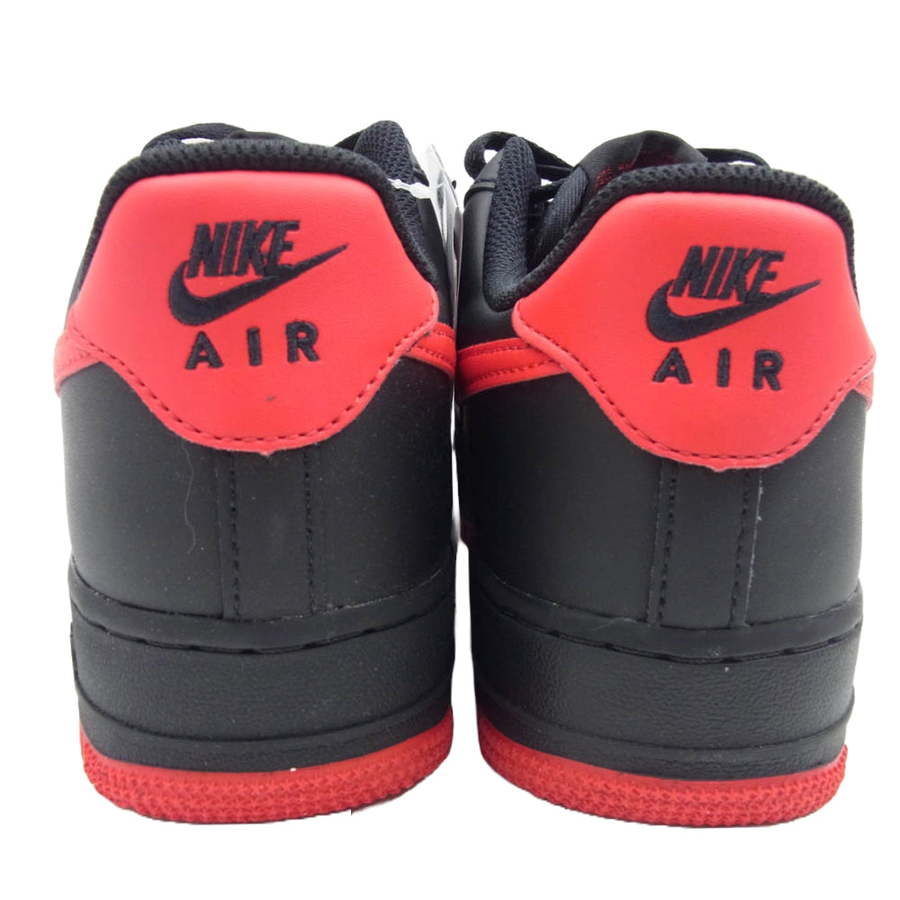 NIKE ナイキ FJ4146-002 Air Force 1 Low Bred エアフォース1 ロー ブレッド スニーカー ブラック系 レッド系 26.5cm【新古品】【未使用】【中古】