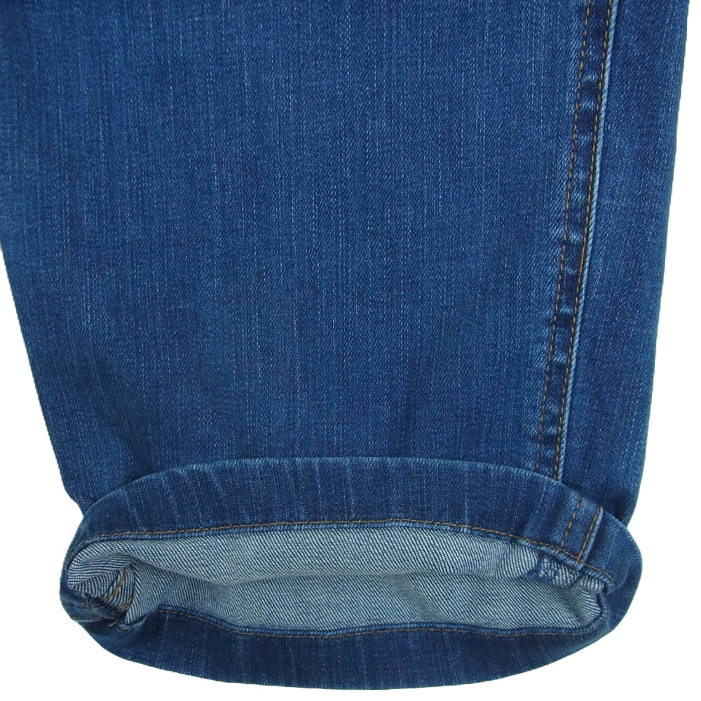 Gramicci グラミチ G3FU-P004 STRETCH DENIM LOOSE TAPERED PANT ルーズ テーパード ストレート デニム パンツ インディゴブルー系 M【中古】