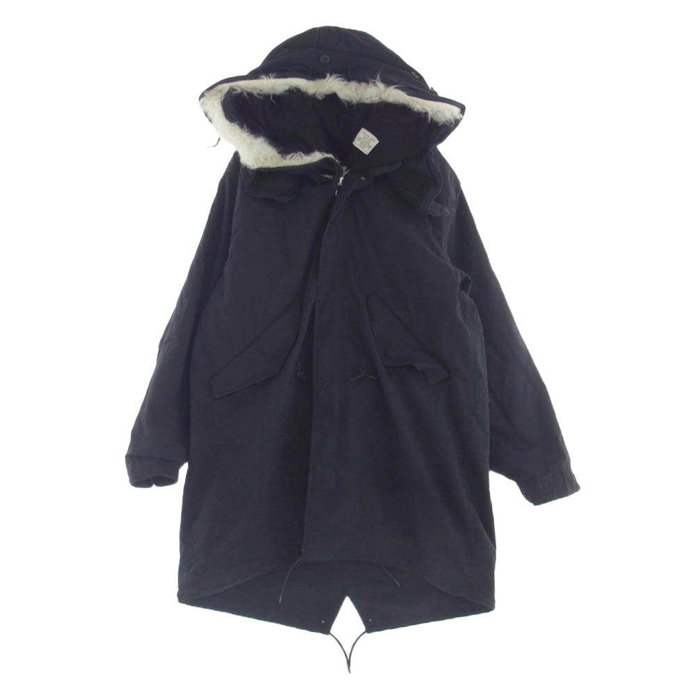 WAIPER ワイパー WP1004 M-65 FISHTAIL PARKA FULL SET フィッシュテールパーカー レプリカ キルティング ライナー ブラック系 S【中古】