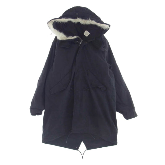 WAIPER ワイパー WP1004 M-65 FISHTAIL PARKA FULL SET フィッシュテールパーカー レプリカ キルティング ライナー ブラック系 S【中古】