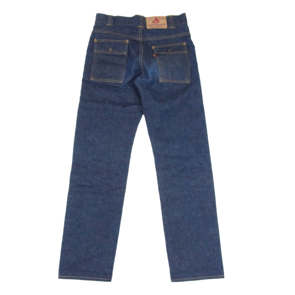 TCB jeans ティージービージーンズ ブッシュポケット セルビッチ デニムパンツ ジーンズ インディゴブルー系 28【中古】