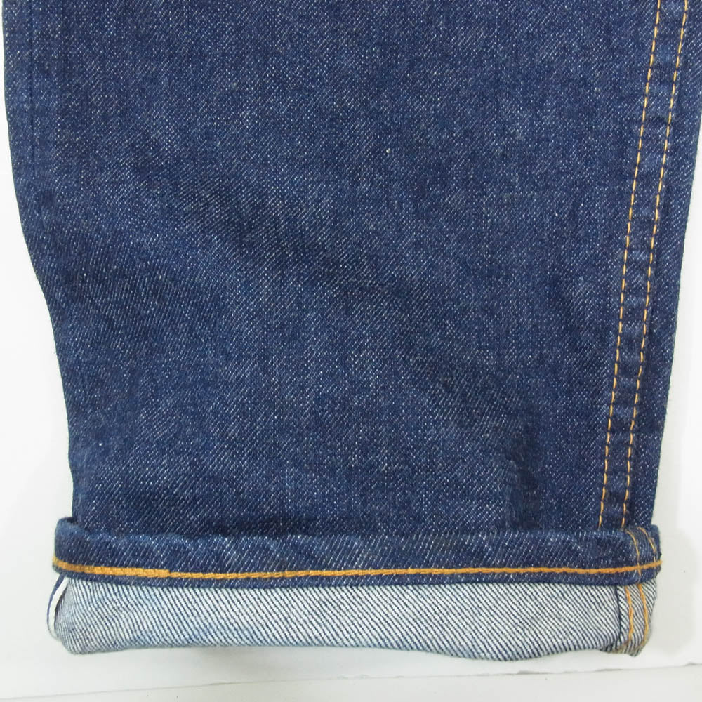 TCB jeans ティージービージーンズ ブッシュポケット セルビッチ デニムパンツ ジーンズ インディゴブルー系 28【中古】