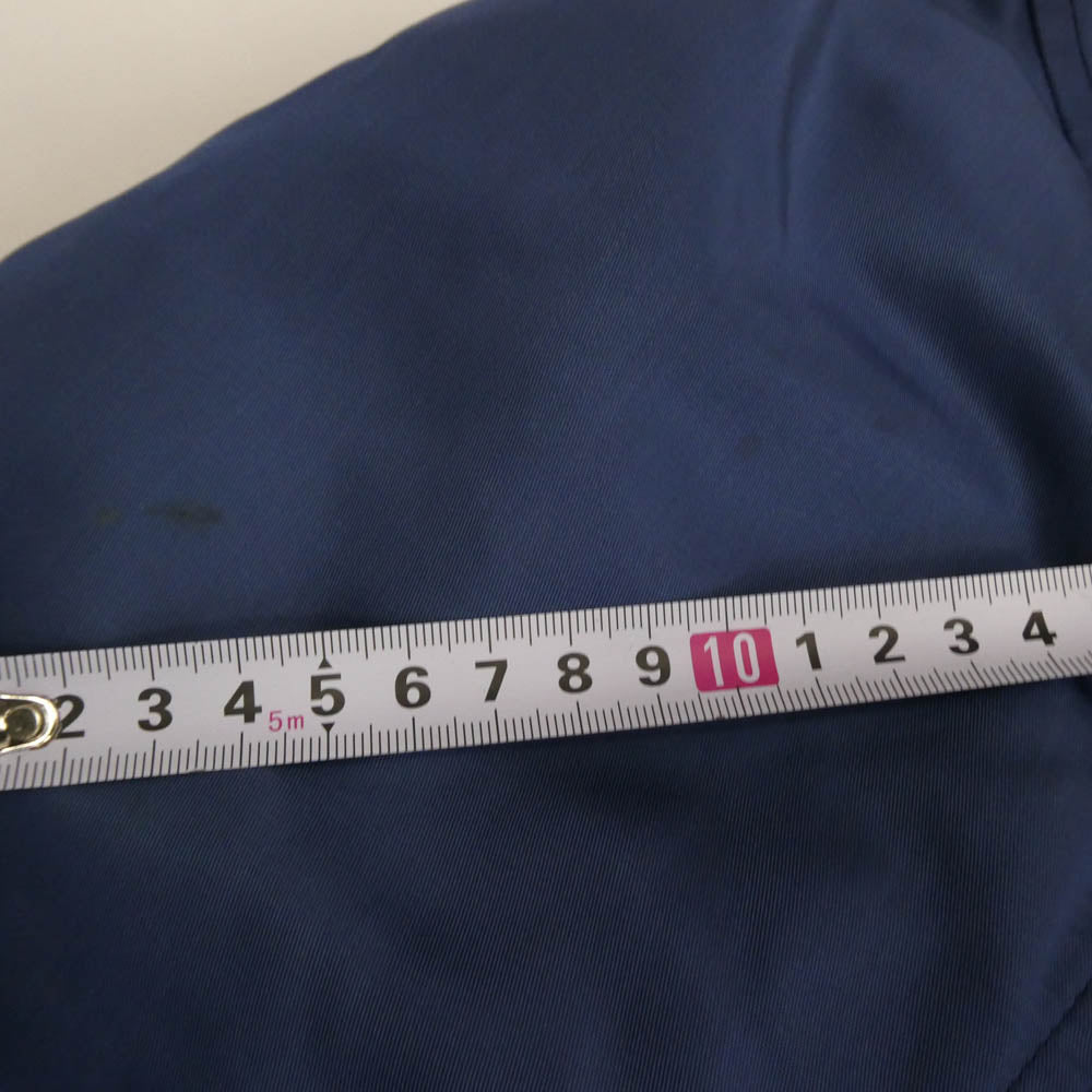 BLUE BLUE ブルーブルー 700059-002 JK1696 INDIGO DYE 裏地赤キルティング インディゴ染め MA-1 ブルゾン フライトジャケット ブルー系 1【中古】