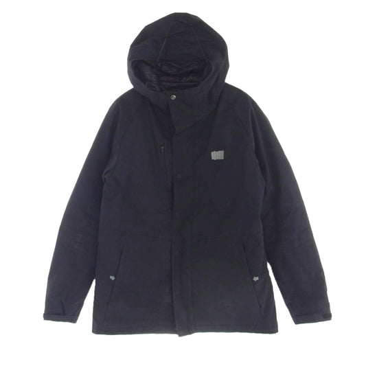 nano universe ナノユニバース NUC82BLS026HO × OGAWA オガワ 3Wayナイロン ダウンライナー付き マウンテン パーカ  ジャケット ブラック系 L【中古】