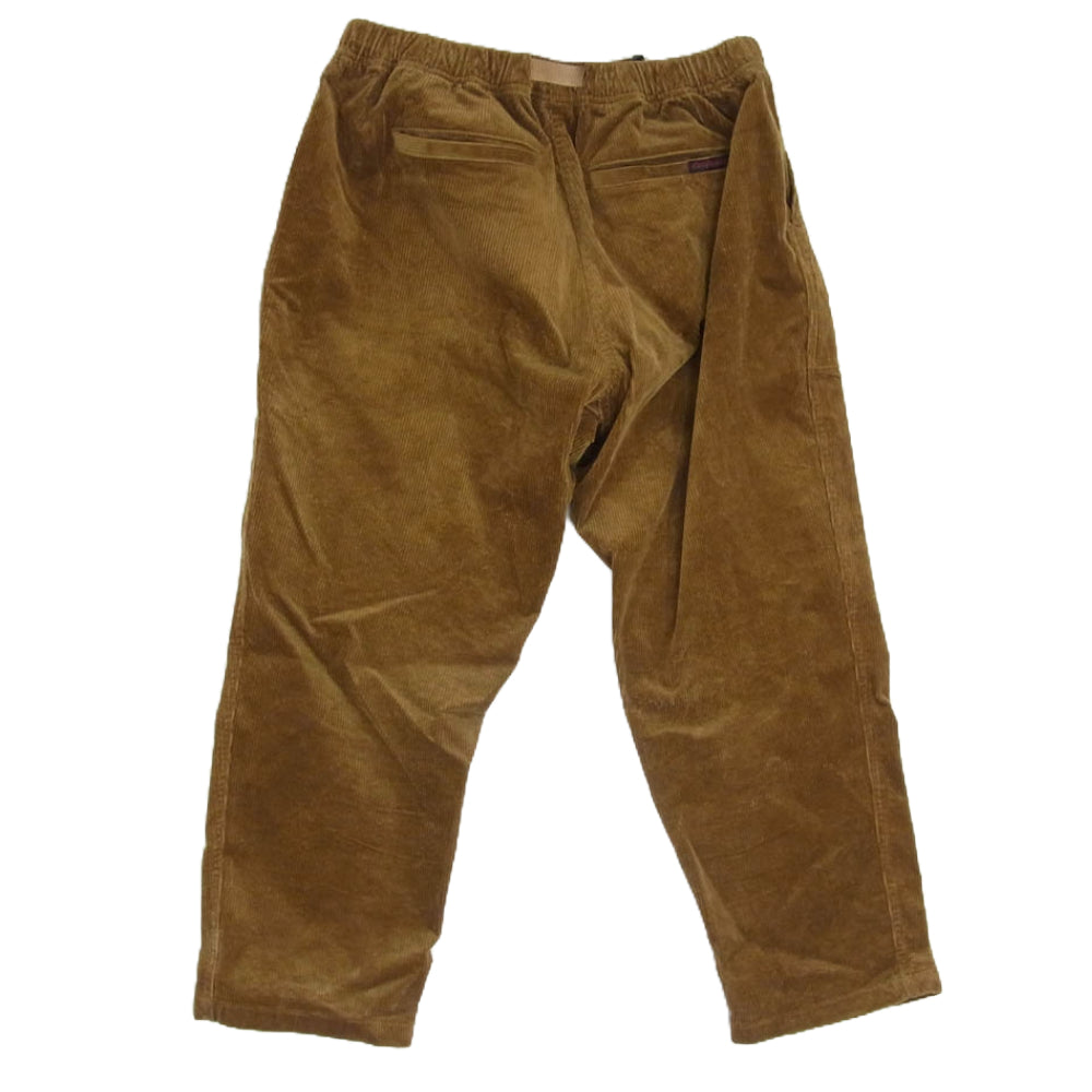 Gramicci グラミチ GUP-21F047 コーデュロイ ルーズ テーパード クライミング パンツ ブラウン系 L【中古】