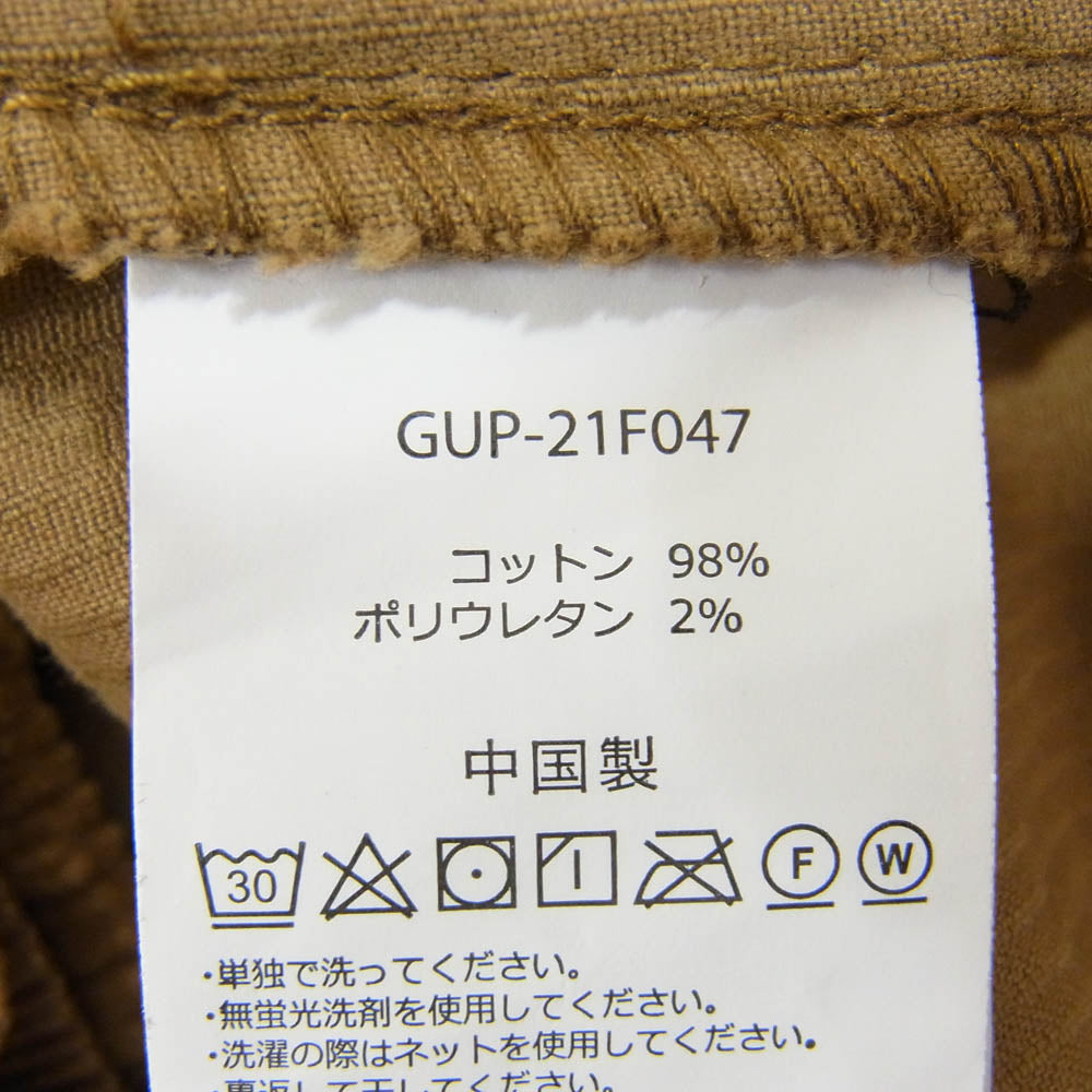 Gramicci グラミチ GUP-21F047 コーデュロイ ルーズ テーパード クライミング パンツ ブラウン系 L【中古】