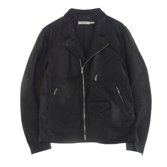 nonnative ノンネイティブ NN-J2816 RIDER BLOUSON COW LEATHER カウレザー ダブル ライダース ブルゾン ジャケット ブラック系 3【中古】