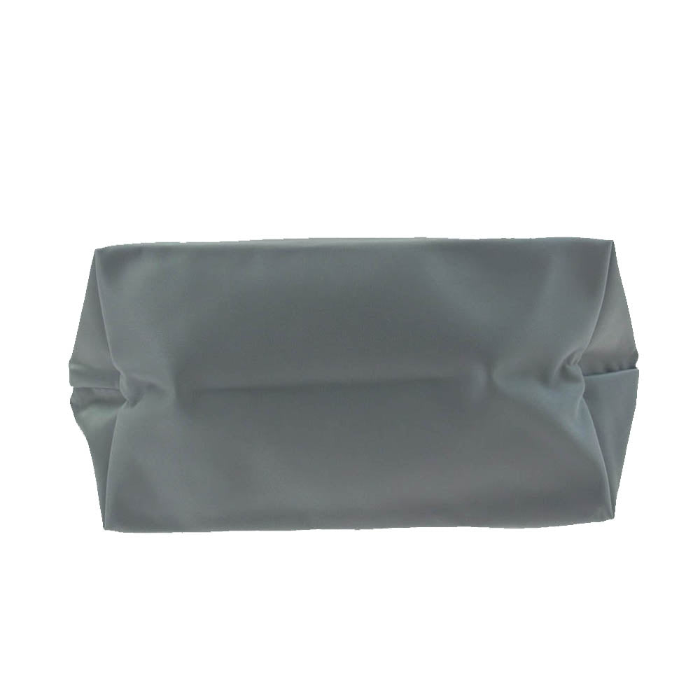 Longchamp ロンシャン ル プリアージュ M 折りたたみ ナイロン バッグ グレー系【美品】【中古】