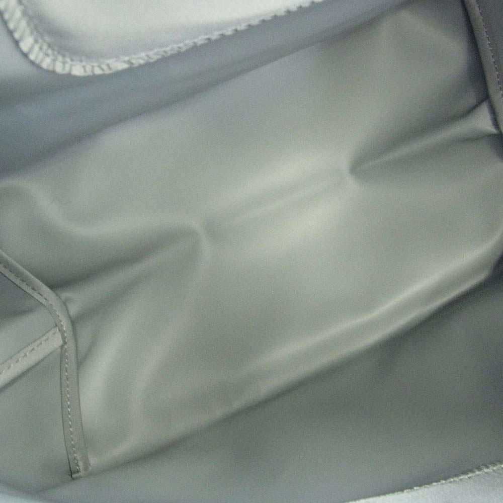 Longchamp ロンシャン ル プリアージュ M 折りたたみ ナイロン バッグ グレー系【美品】【中古】