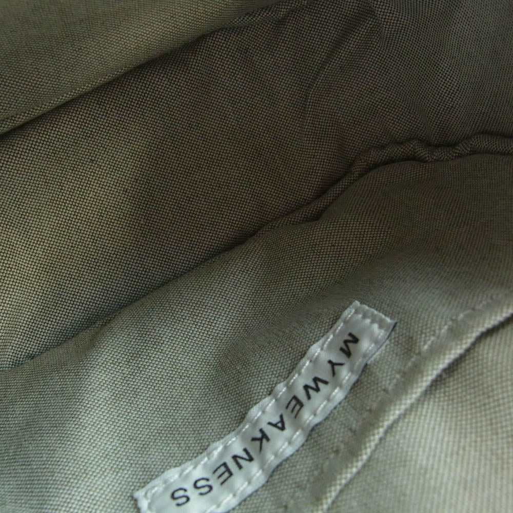 マイ ウィークネス Scala Bag スカラー バッグ 2WAY ショルダーバッグ ハンドバッグ ブラック系【極上美品】【中古】