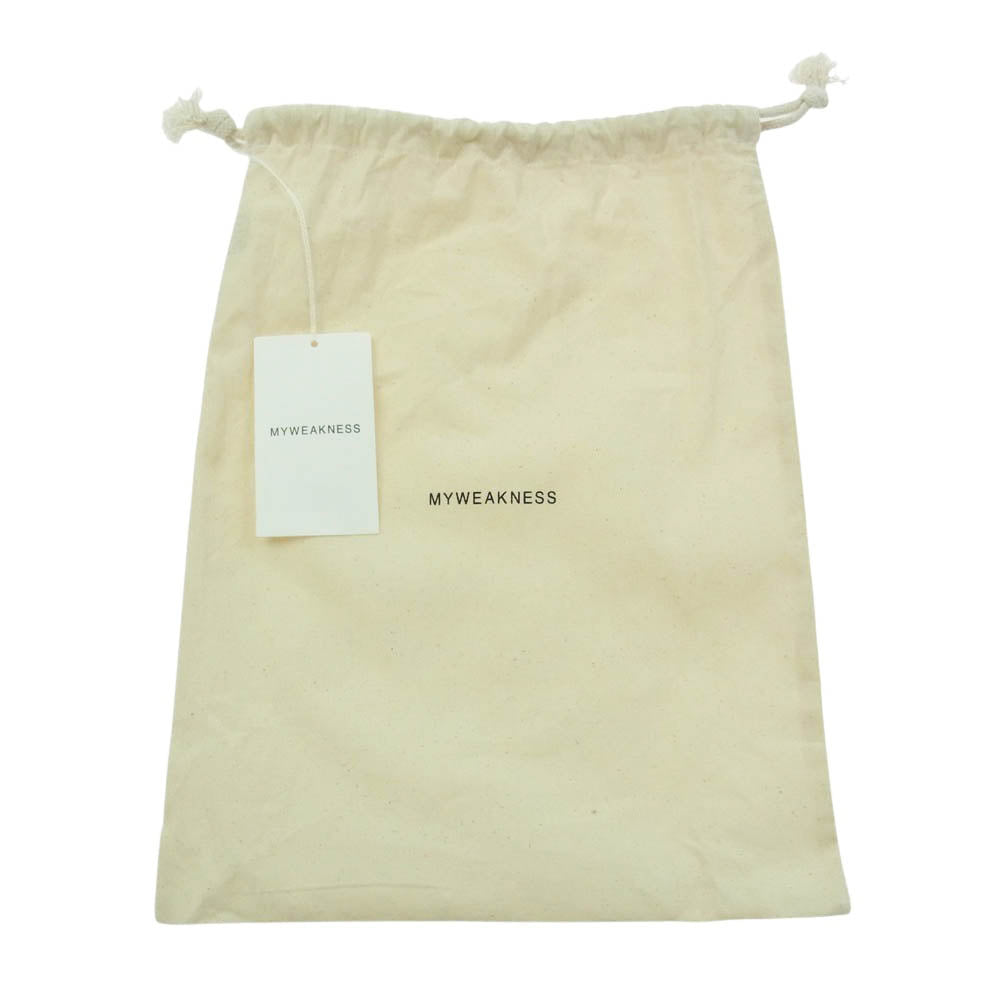 マイ ウィークネス Scala Bag スカラー バッグ 2WAY ショルダーバッグ ハンドバッグ ブラック系【極上美品】【中古】