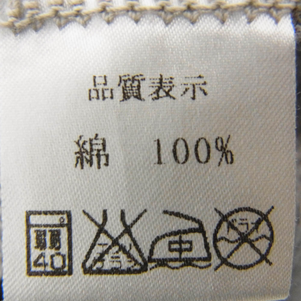 THE FLAT HEAD ザフラットヘッド GLORY PARK グローリー パーク ラグラン ロゴ Ｔシャツ グレー系 40【中古】