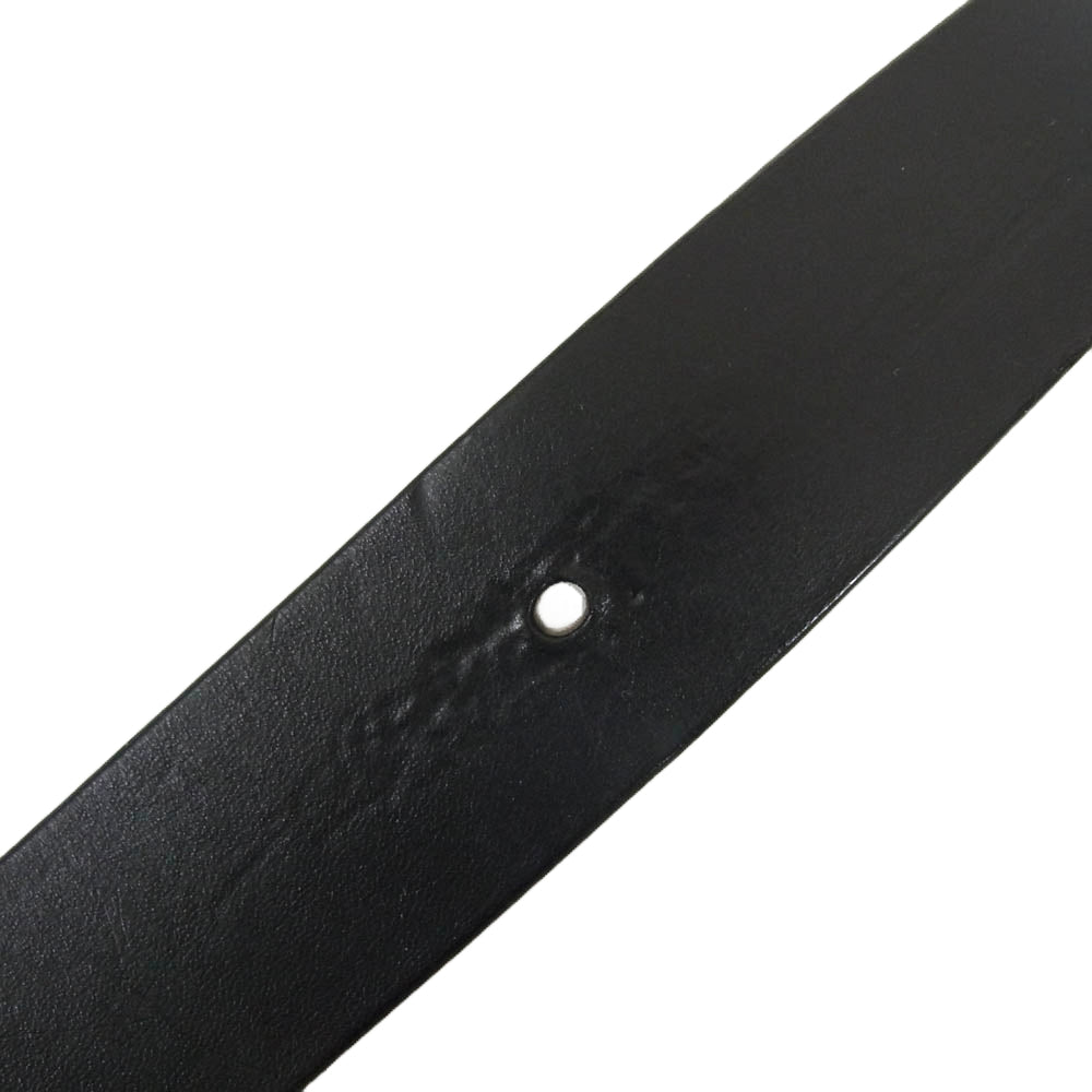 ラウンドヘッド Benz Leather Belt ベンズ レザー ベルト ブラック系【中古】