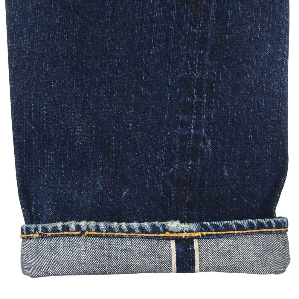THE FLAT HEAD ザフラットヘッド F380 Frontier Series Narrow Straight ナロー ストレート ジーンズ デニム パンツ インディゴブルー系 32【中古】