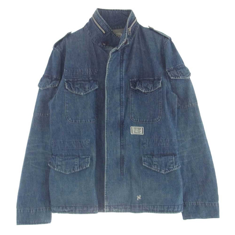 NEIGHBORHOOD ネイバーフッド SPNH-JK-M06 M-65 Denim C-JKT デニム シングル ジャケット インディゴブルー系 S【中古】