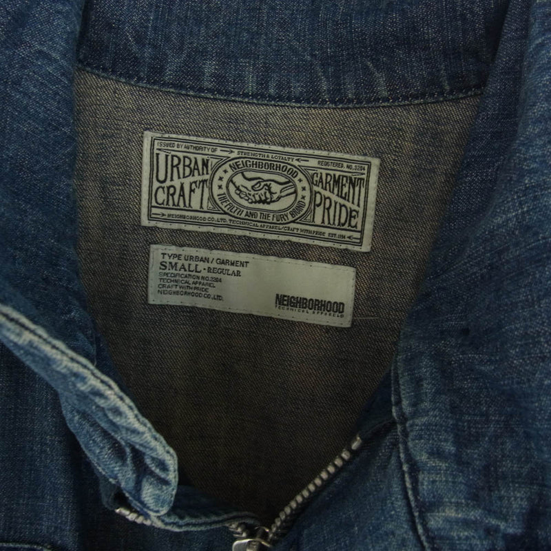 NEIGHBORHOOD ネイバーフッド SPNH-JK-M06 M-65 Denim C-JKT デニム シングル ジャケット インディゴブルー系 S【中古】